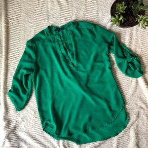 Cool wear green top